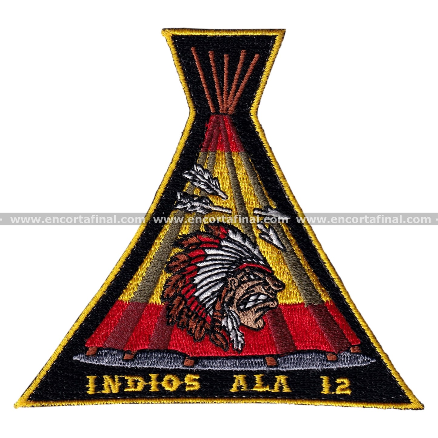 Parche Ala 12 - Indios - McDonnell Douglas EF-18 Hornet