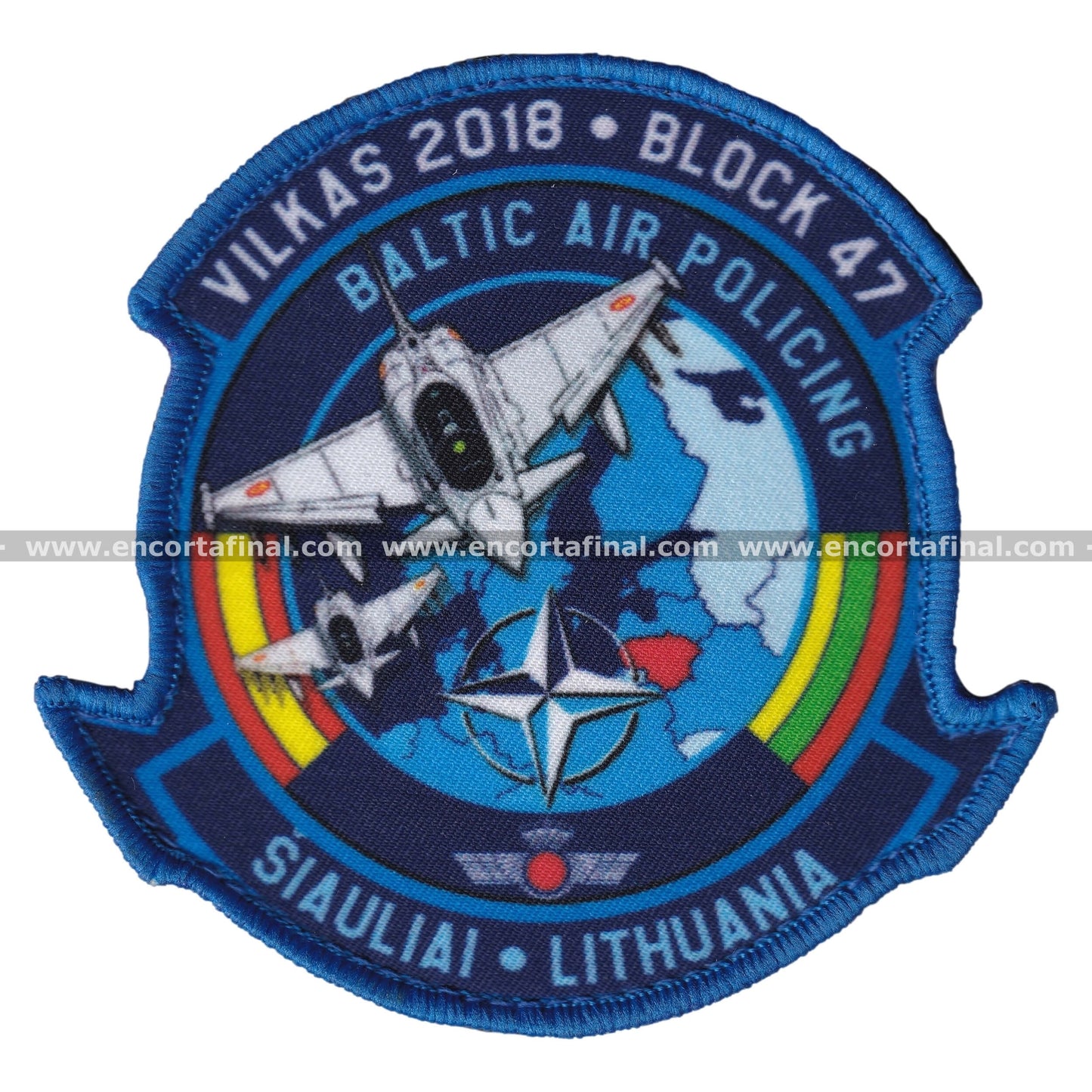 14th Wing Patch - Vilkas 2018 - Block 47 - Baltic Air Policing