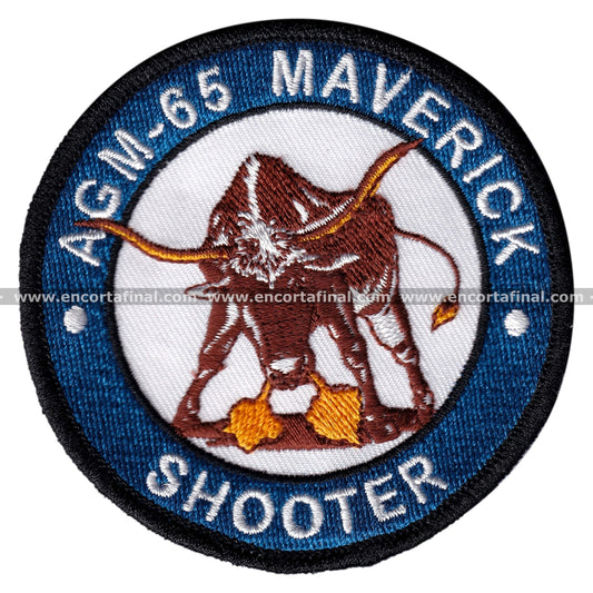 Parche Ala 15 - AGM-65 Maverick - Shooter - McDonnell Douglas EF-18 Hornet