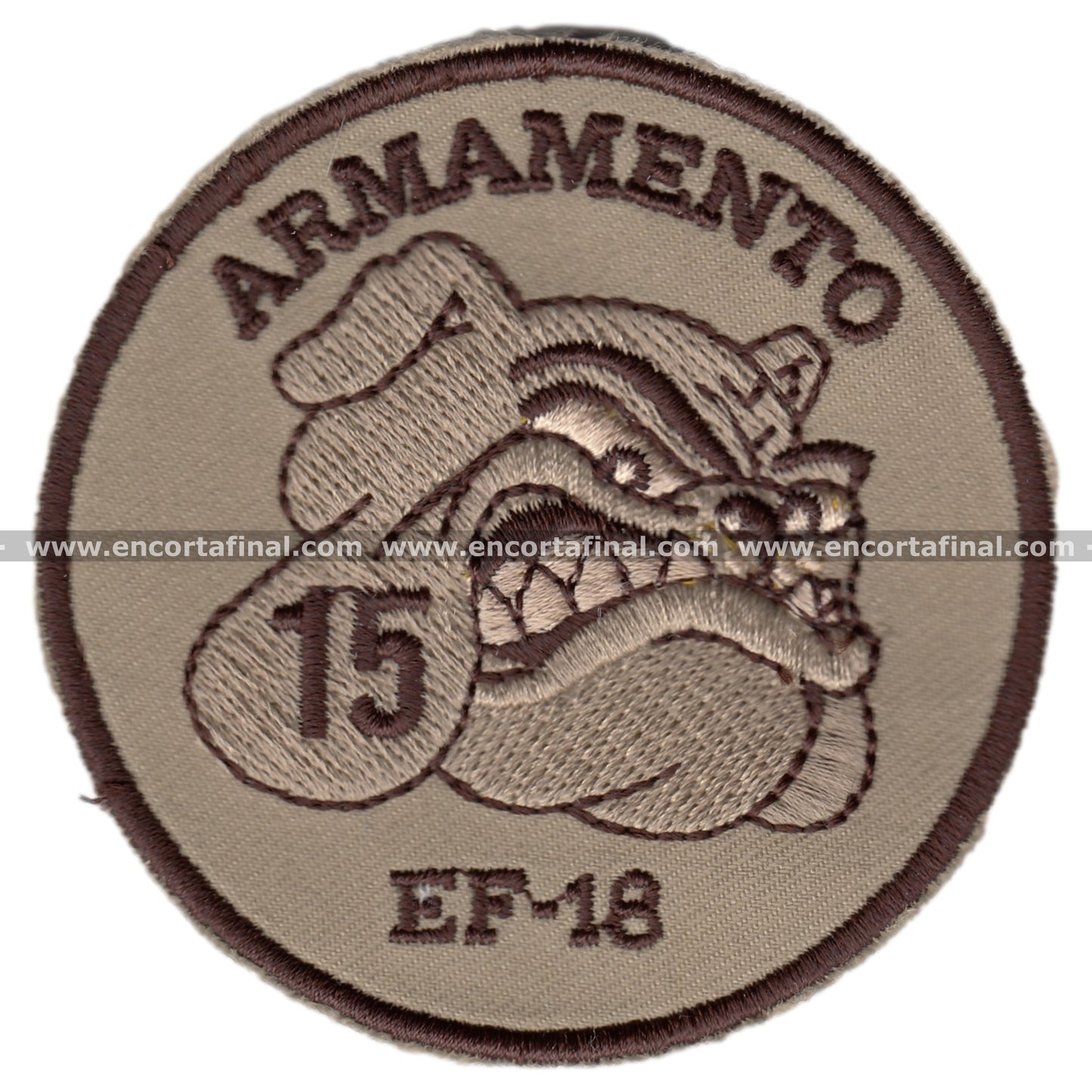 Parche Ala 15 -Armamento Ef-18-