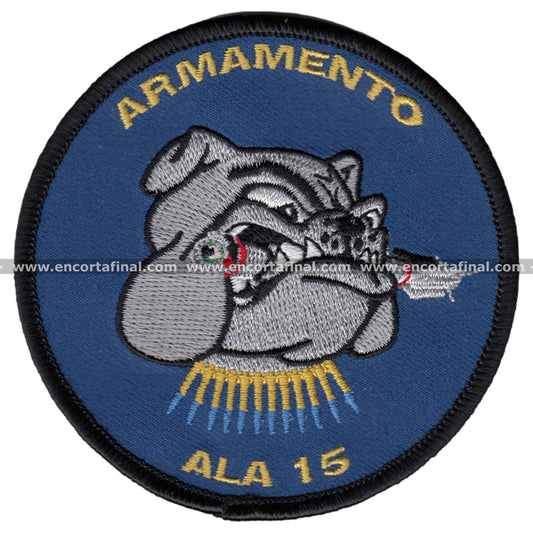 Parche Ala 15 -Armamento-