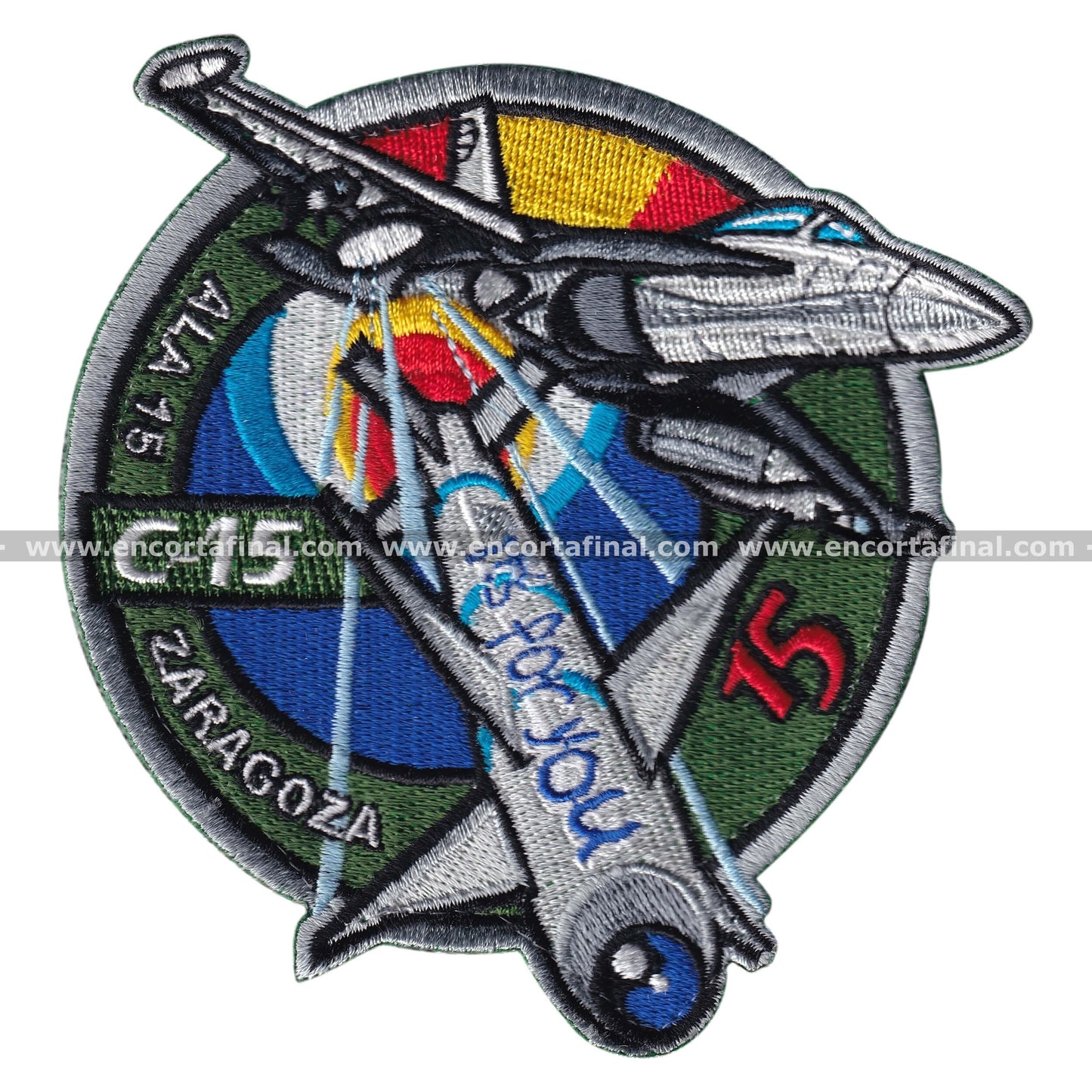 Wing 15 Patch - C-15 - Zaragoza