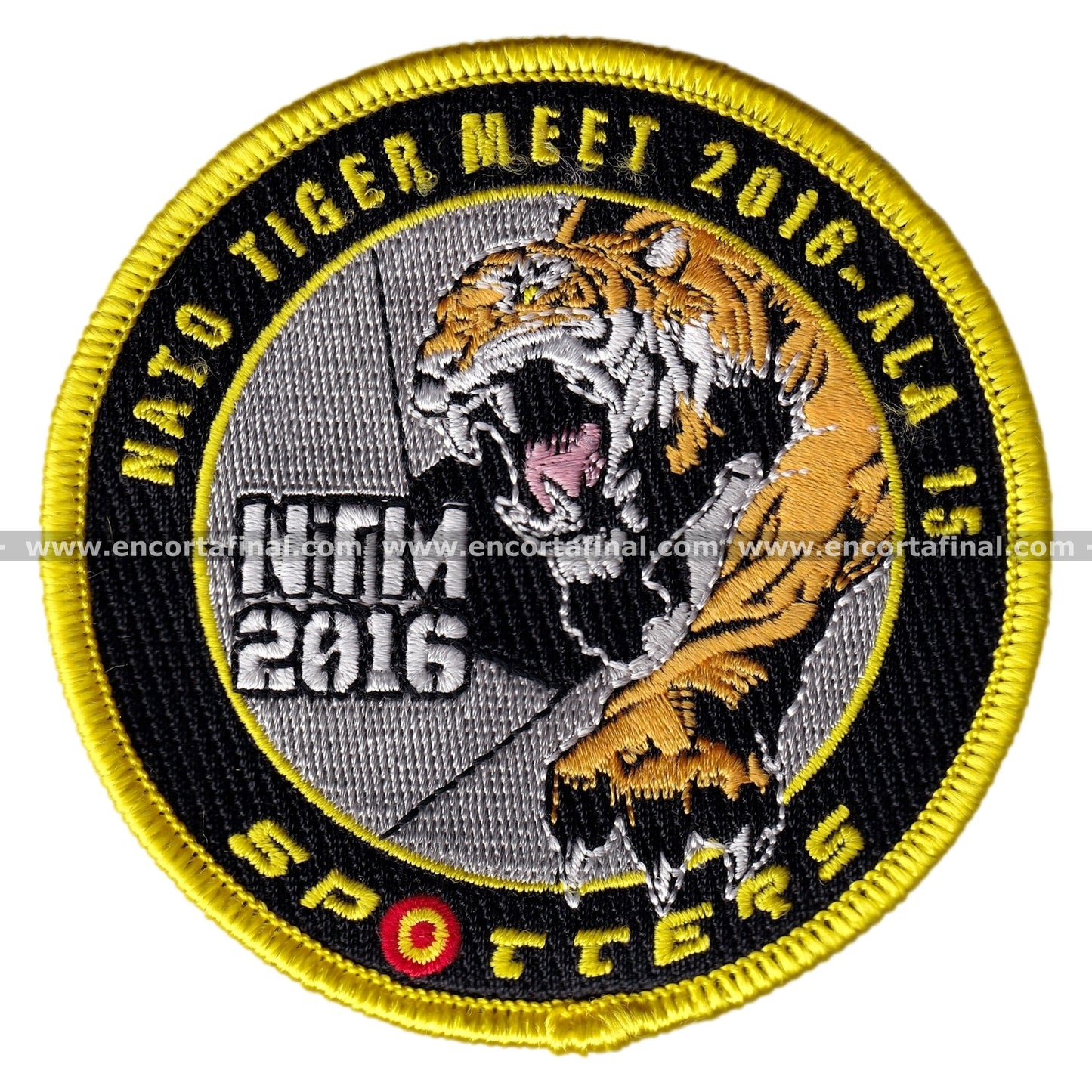 15th Wing Patch - Nato Tiger Meet 2016 (NTM) - Spotters - McDonnell Douglas EF-18 Hornet