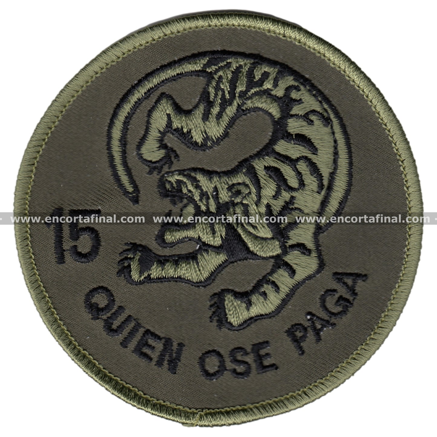 Parche Ala 15 -Quien Ose Paga-