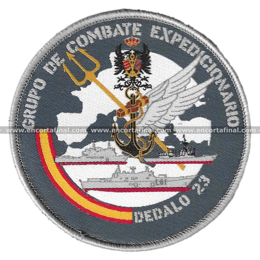 Spanish Navy Patch - Dedalo '23 - Expeditionary Combat Group