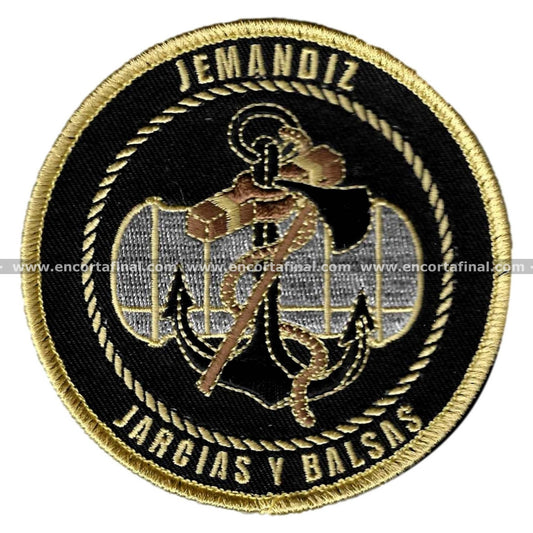 Spanish Navy Patch - JEMANDIZ - Rigging and Rafts - Cadiz Bay Support Headquarters