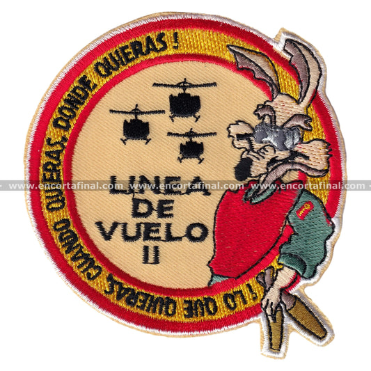 Parche Batallón de Helicópteros de Emergencia II - Línea de vuelo II - Lo que quieras, cuando quieras, donde quieras