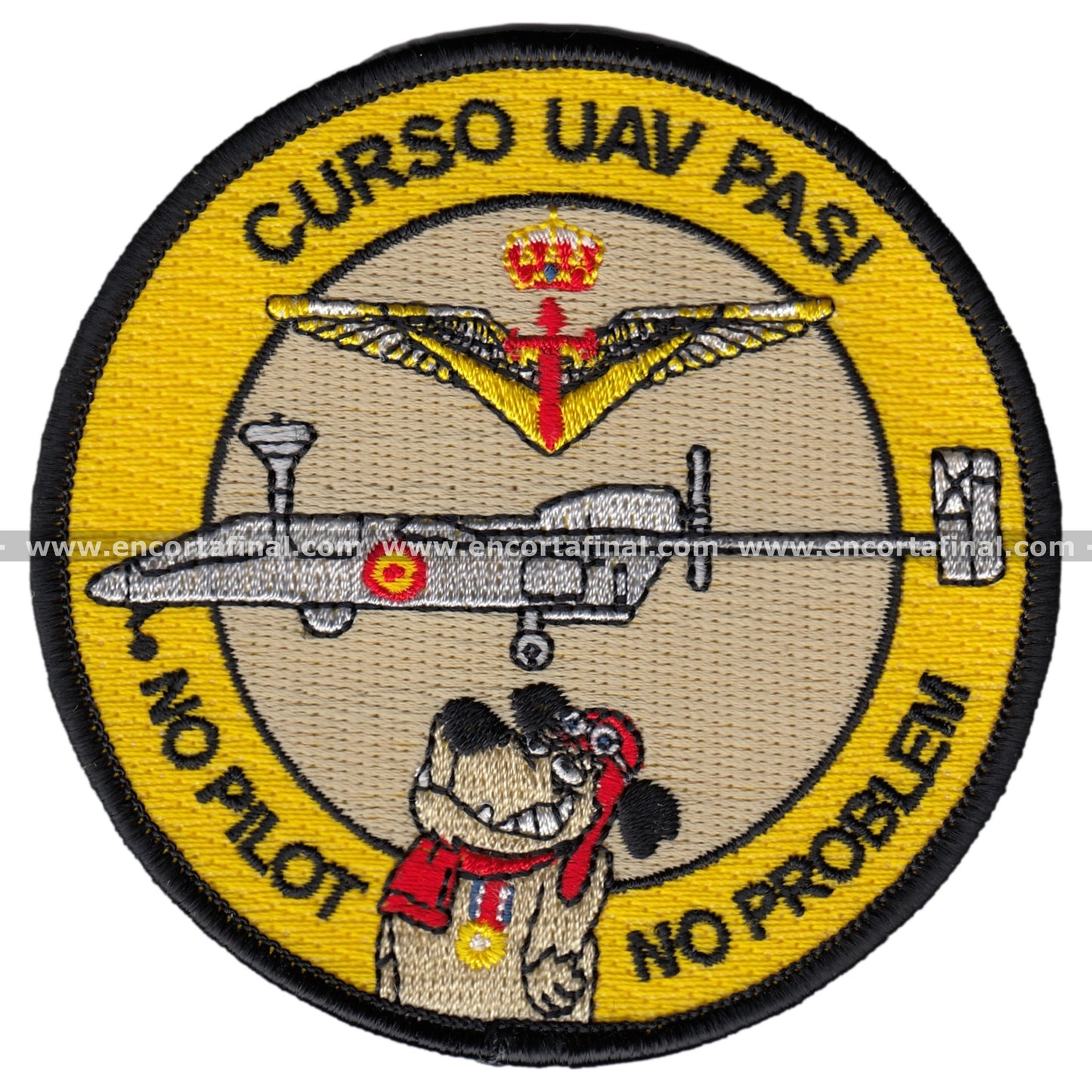 Parche Curso Uav Pasi -No Pilot, No Problem-