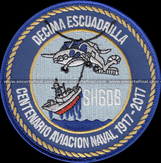 Parche Décima Escuadrilla - Centenario Aviacion Naval 1917-2017