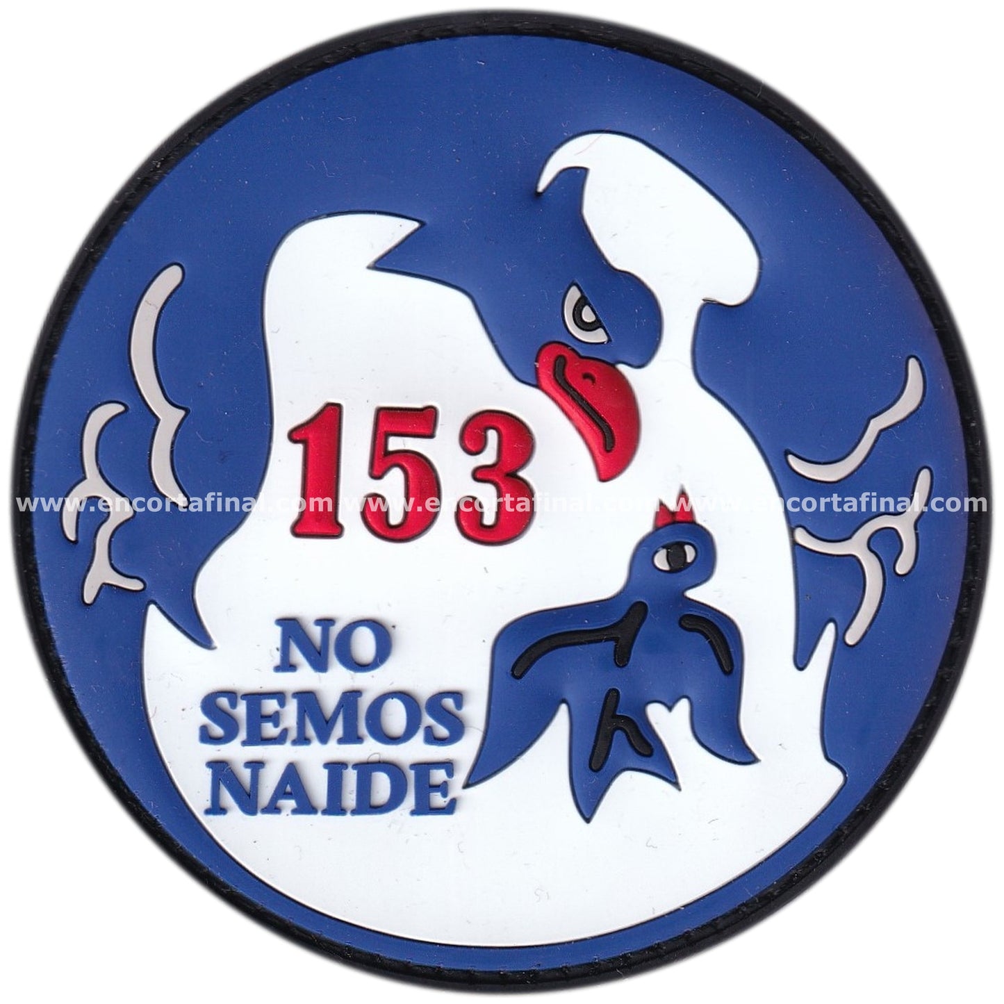 Parche Ala 15 - 153 Escuadron - No Semos Nadie - McDonnell Douglas EF-18 Hornet