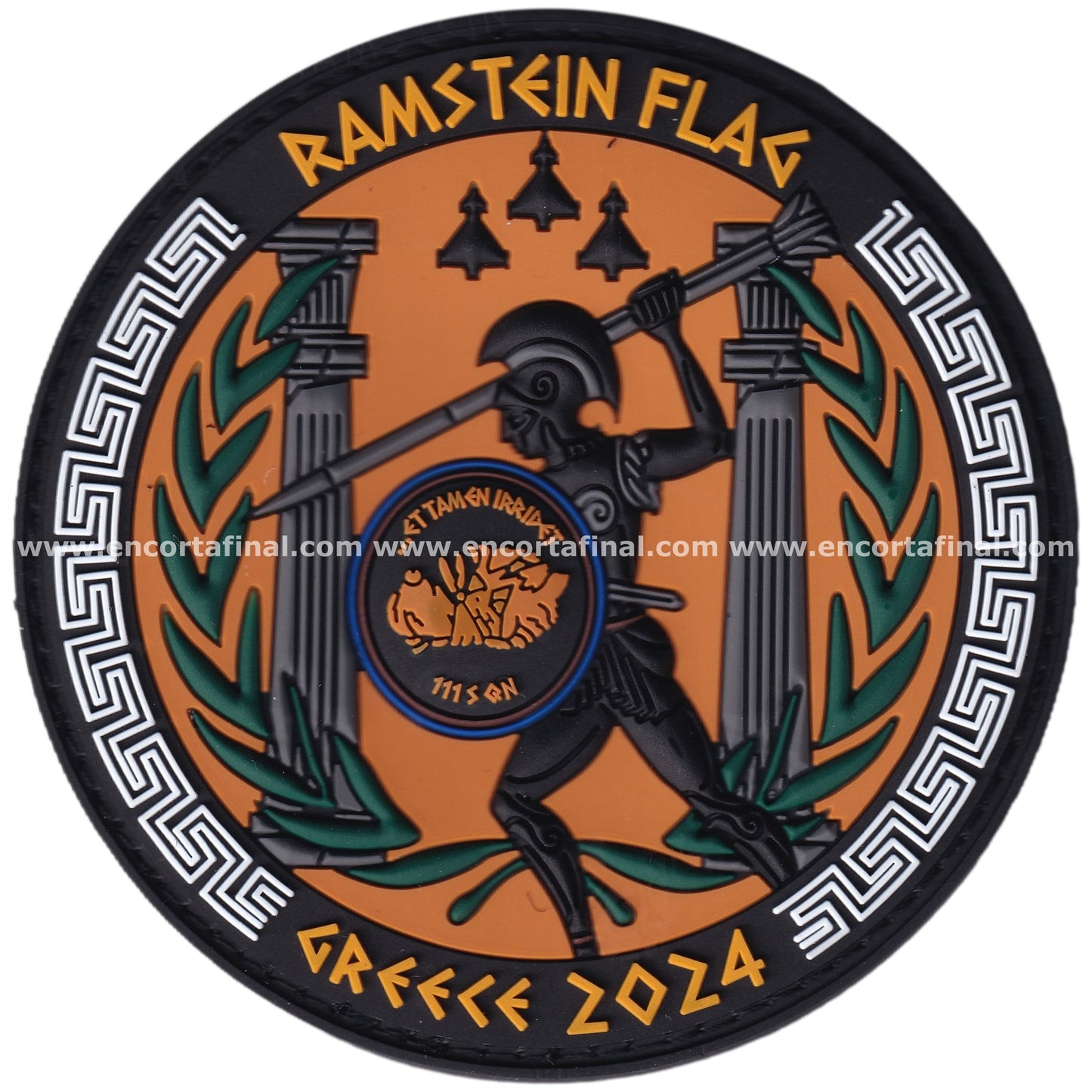 Parche Ala 11 - 111 SQN - Ramstein Flag - Greece 2024