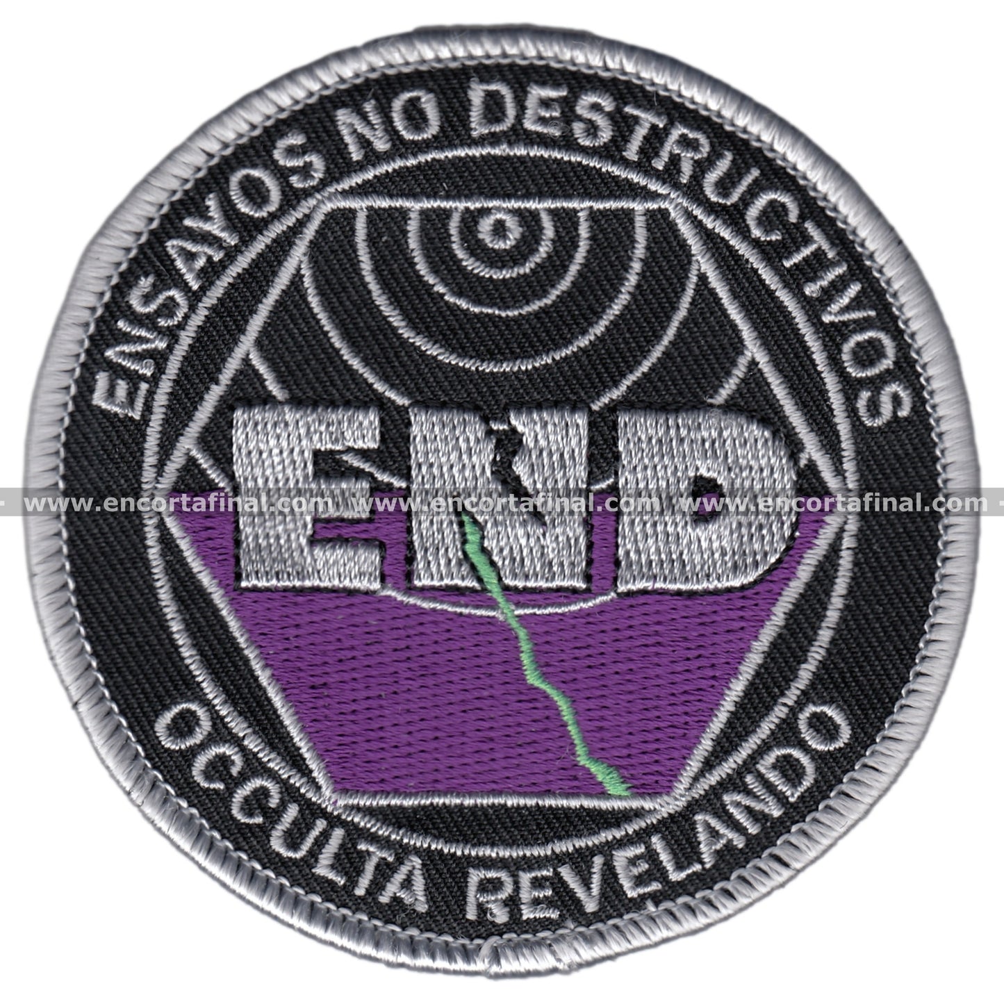 Parche Ensayos No Destructivos - Occulta Revelando -