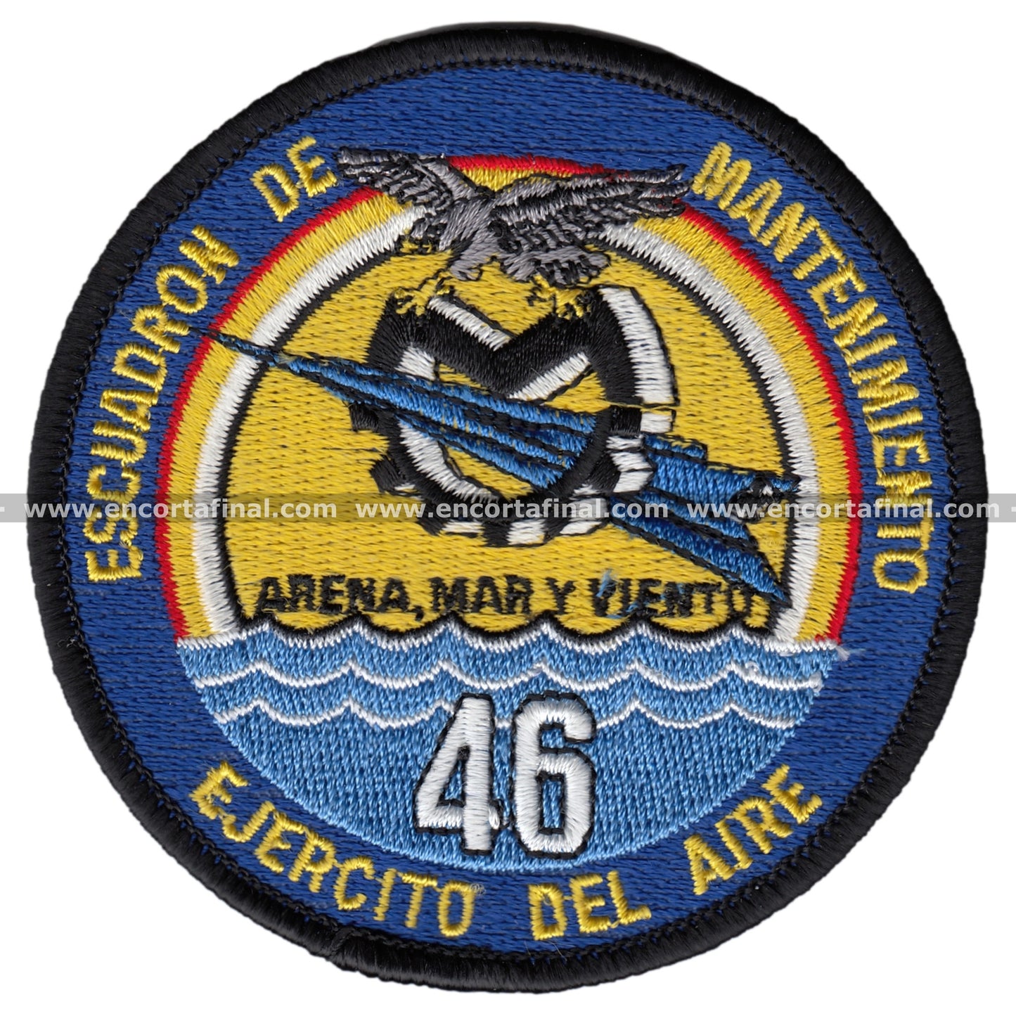 Maintenance Squadron Patch - Sand, Sea and Wind -