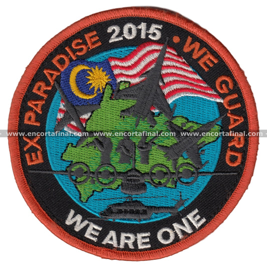 Ex Paradise Patch 2015 We Guard We Are One