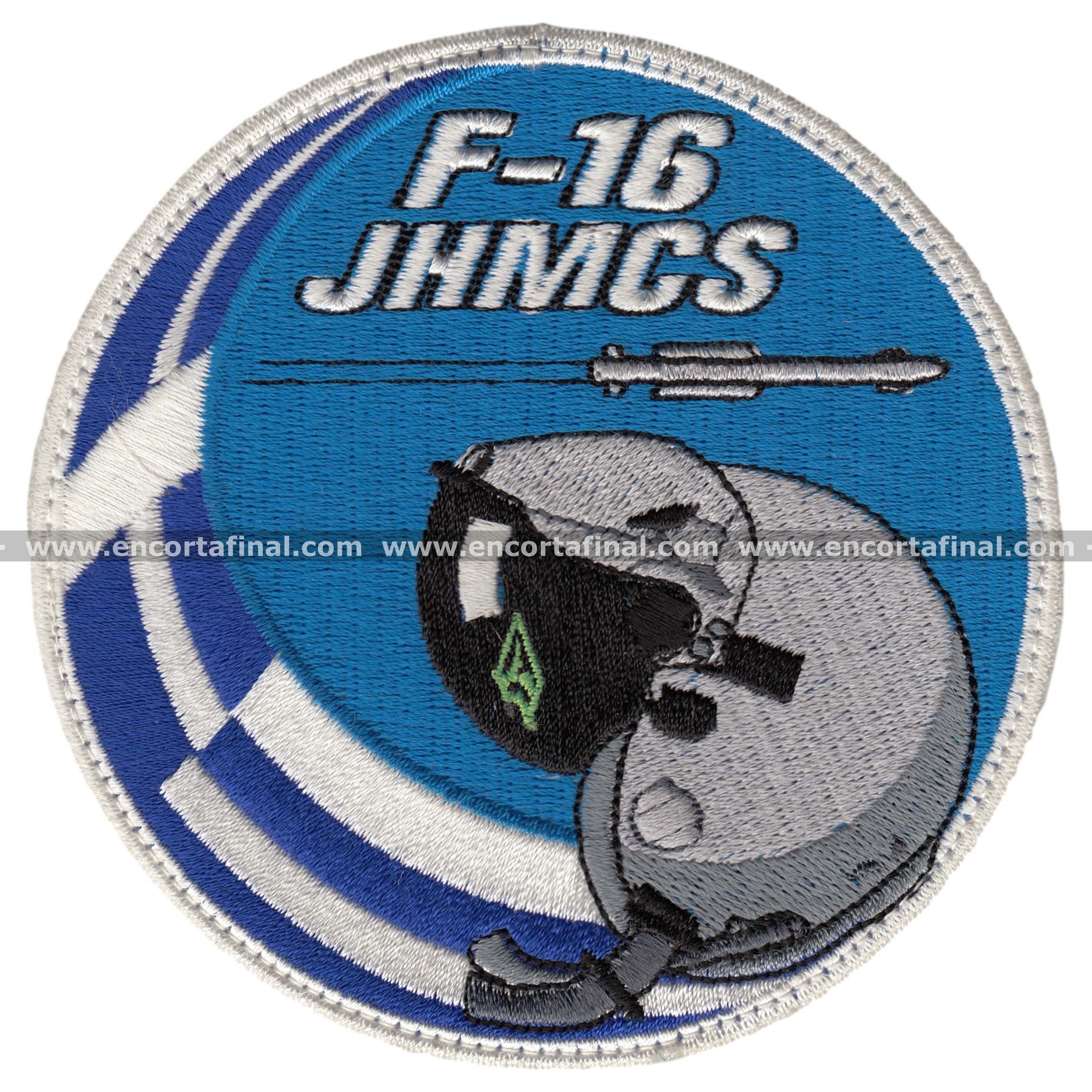 Jhmcs Rtaf F-16 Jhmcs Patch – En Corta Final
