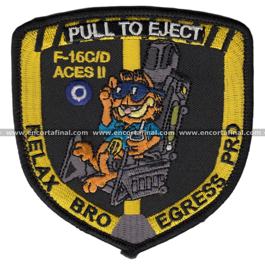 Parche F-16C/D Aces Ii Relax Bro Egress Pro