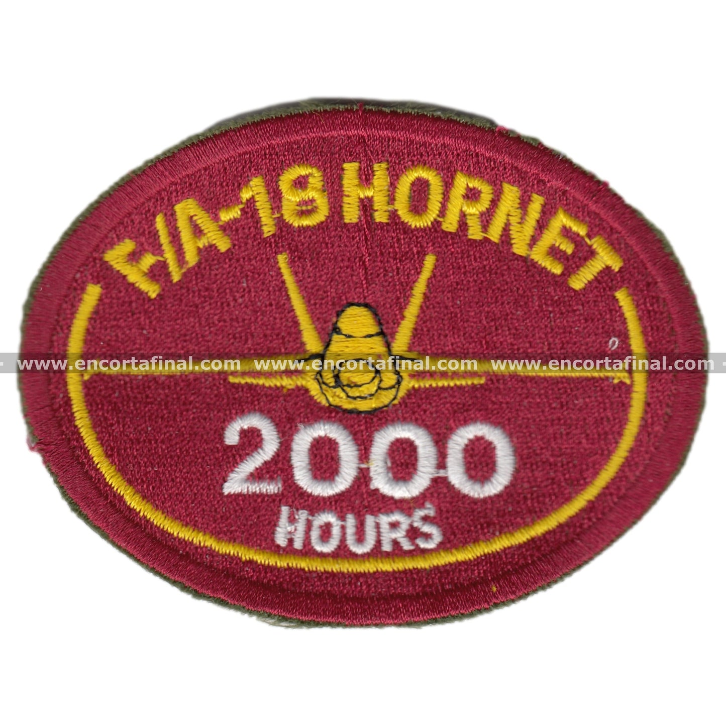 F/A-18 Hornet 2000 Hours Patch