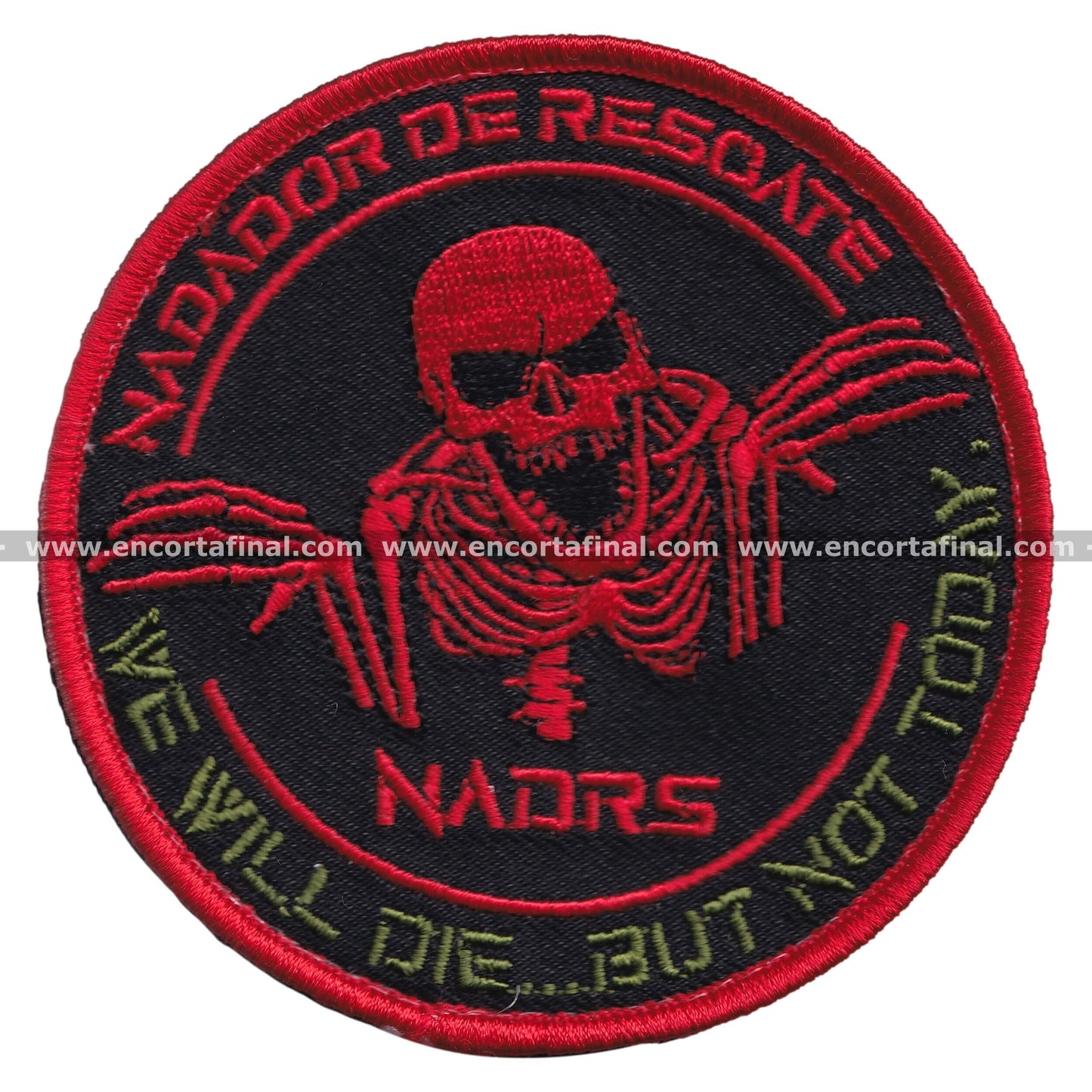 Aircraft Flotilla Patch - NADR - Rescue Swimmer - We Will Die... But Not Today