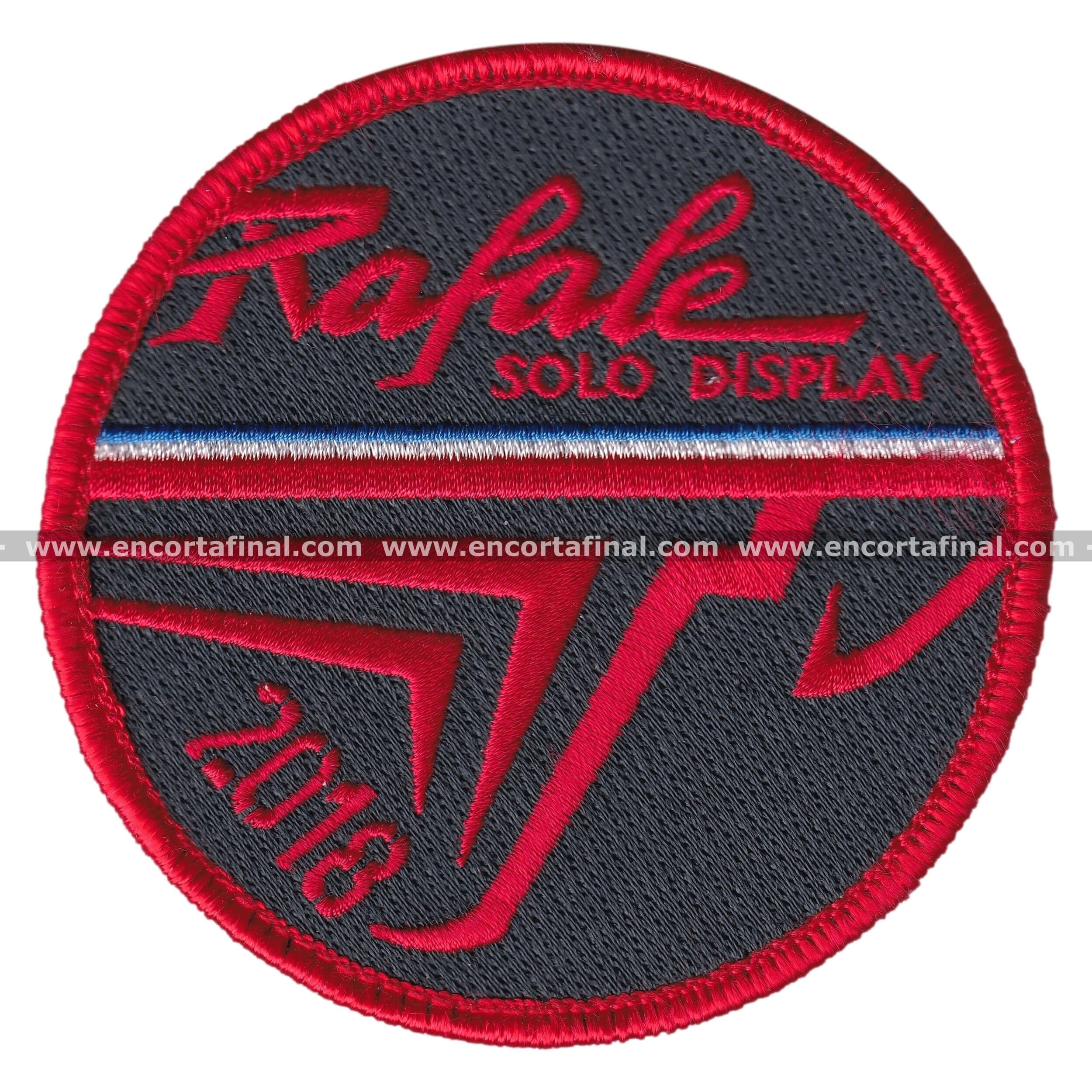 French Air Force Patch - Rafale Solo Display - 2018 – En Corta Final