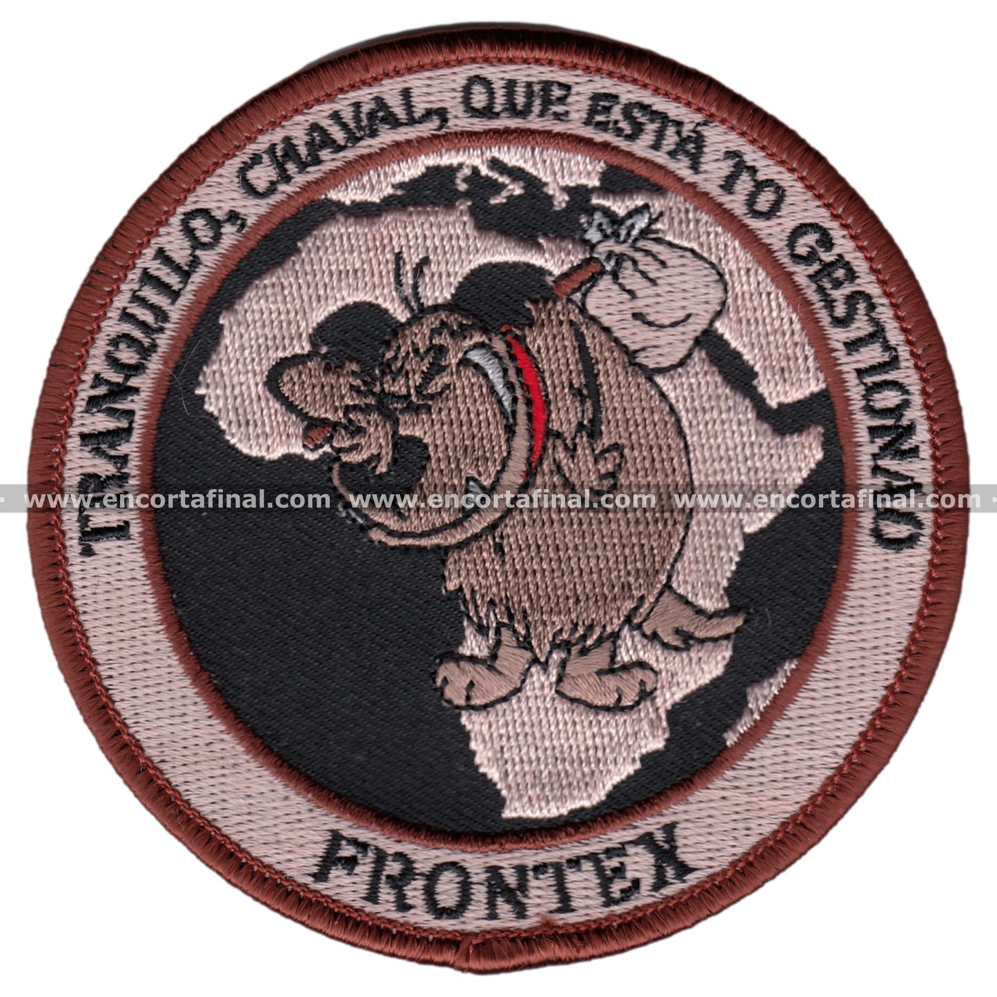 Parche Frontex -Tranquilo, Chaval, Que Esta To Gestionado-