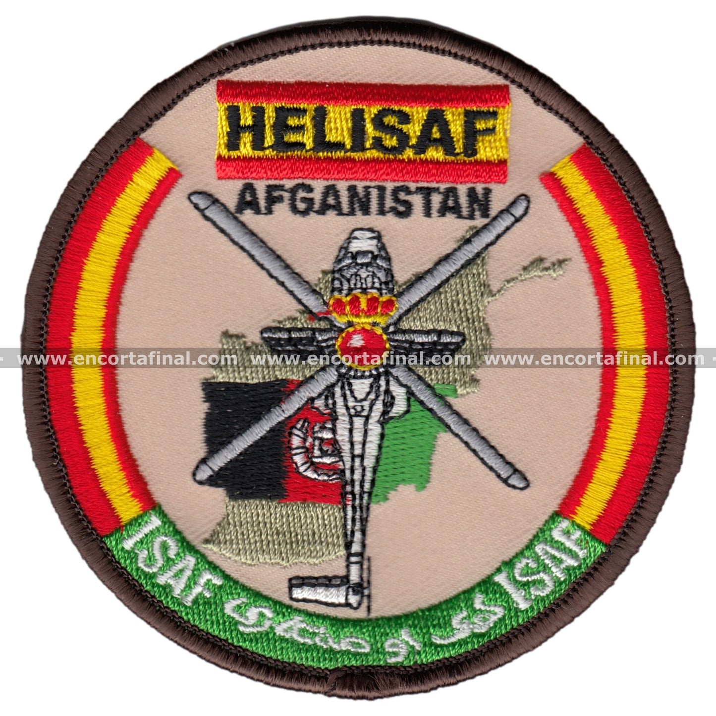 Parche Helisaf-Afganistan-Isaf