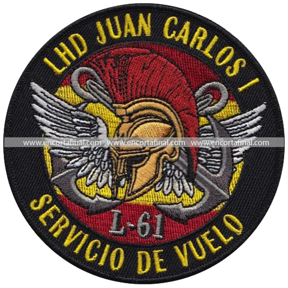 Juan Carlos I patch (L-61)