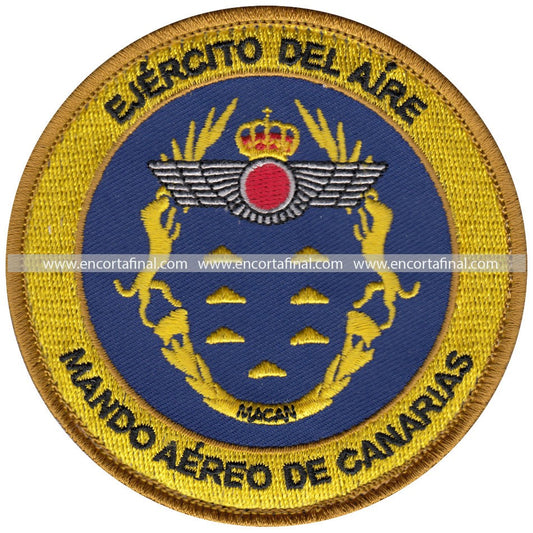 Parche Mando Aéreo De Canarias (Macan)