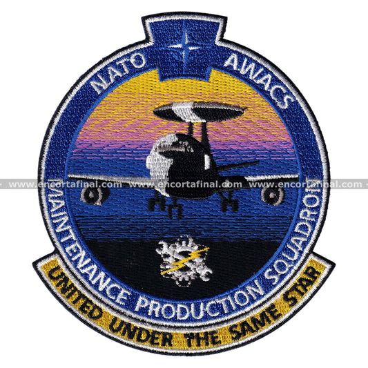 Nato Awacs Patch - Maintenance Production Squadron