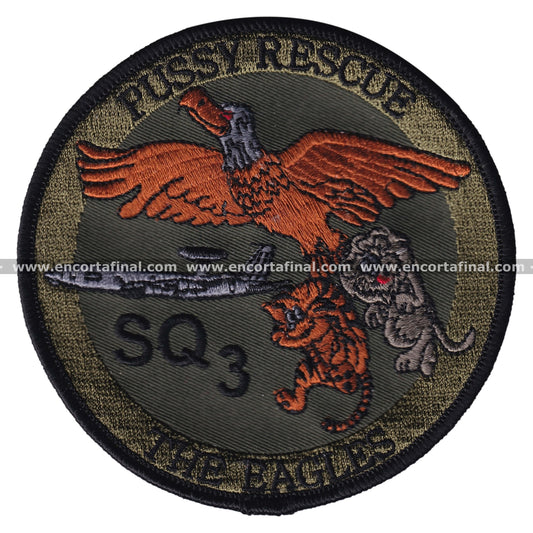 NATO Patch Awacs Squadron 3 Pussy Rescue - The Eagles