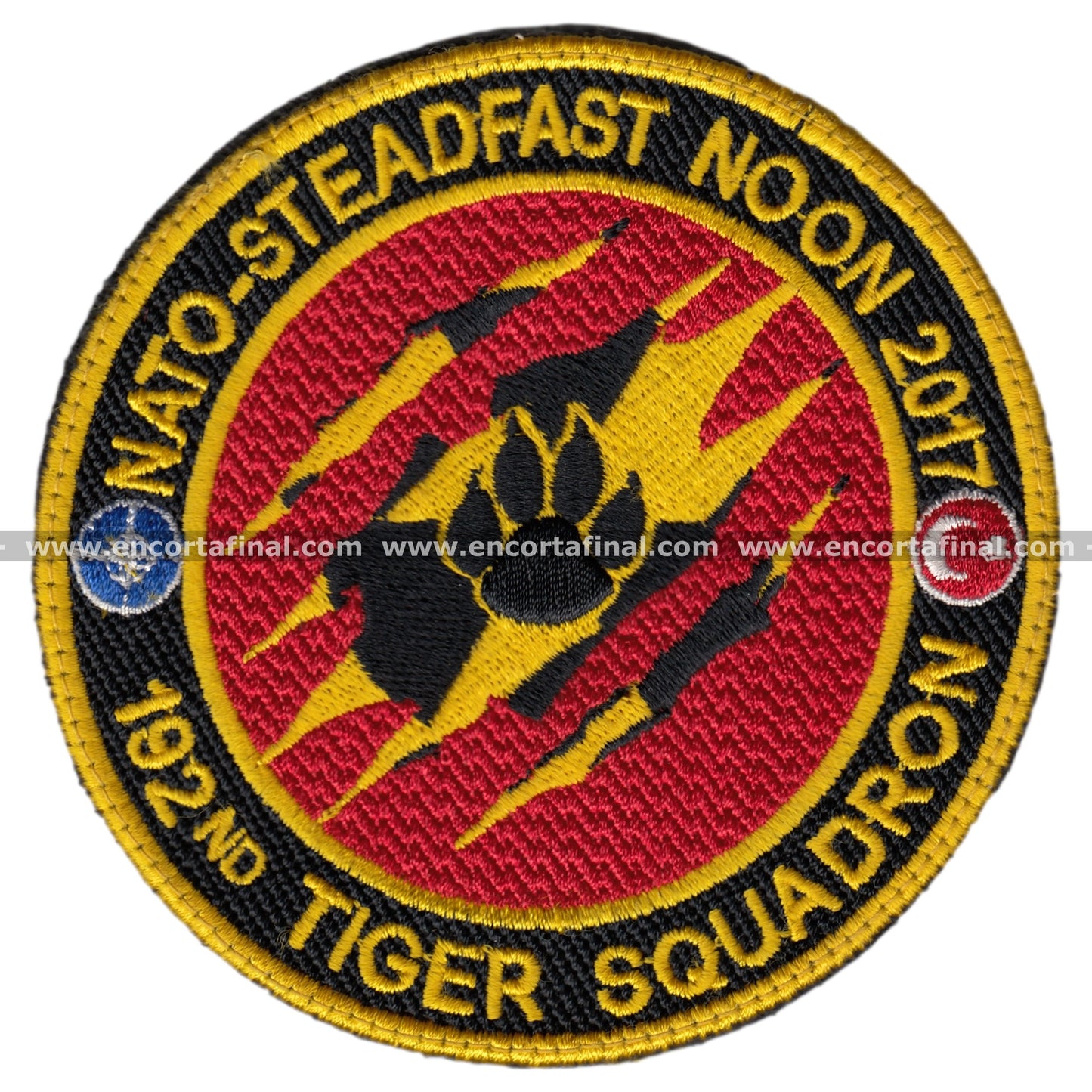 Nato-Steadfast Noon Patch 2017 192Nd Tiger Squadron