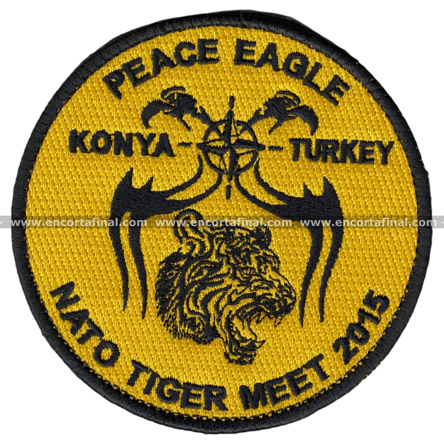 Nato Tiger Meet Ntm 2015 Konya Turkey Peace Eagle Patch