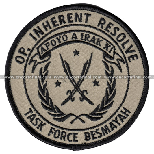 Patch Op. Inherent Resolve -Support For Iraq Xi- Task Force Besmayah
