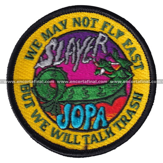 Parche United States Air Force - Slayer - Jopa - We may not fly fast but we will talk trash