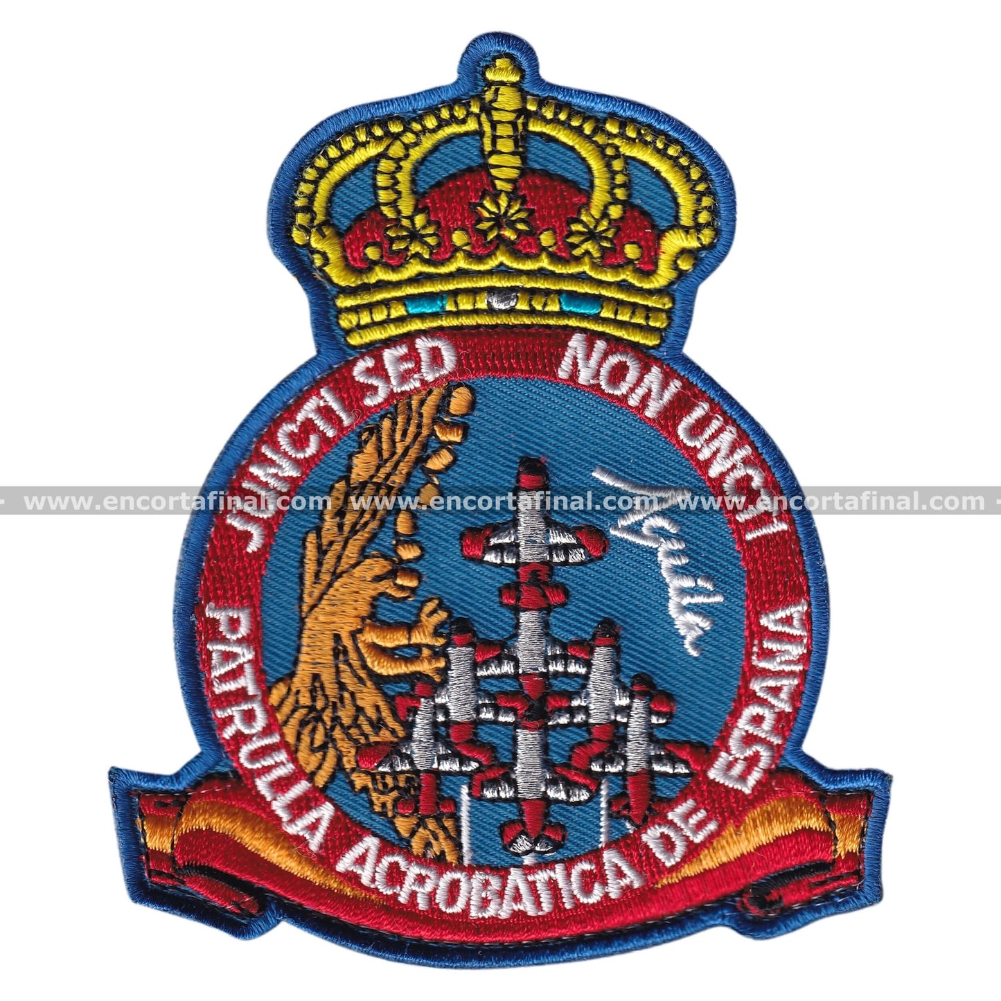 Parche Patrulla Aguila - Patrulla acrobática de España - Juncti Sed Non Unicti