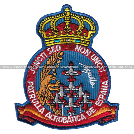 Eagle Patrol Patch - Spanish Acrobatic Patrol - Juncti Sed Non Unicti