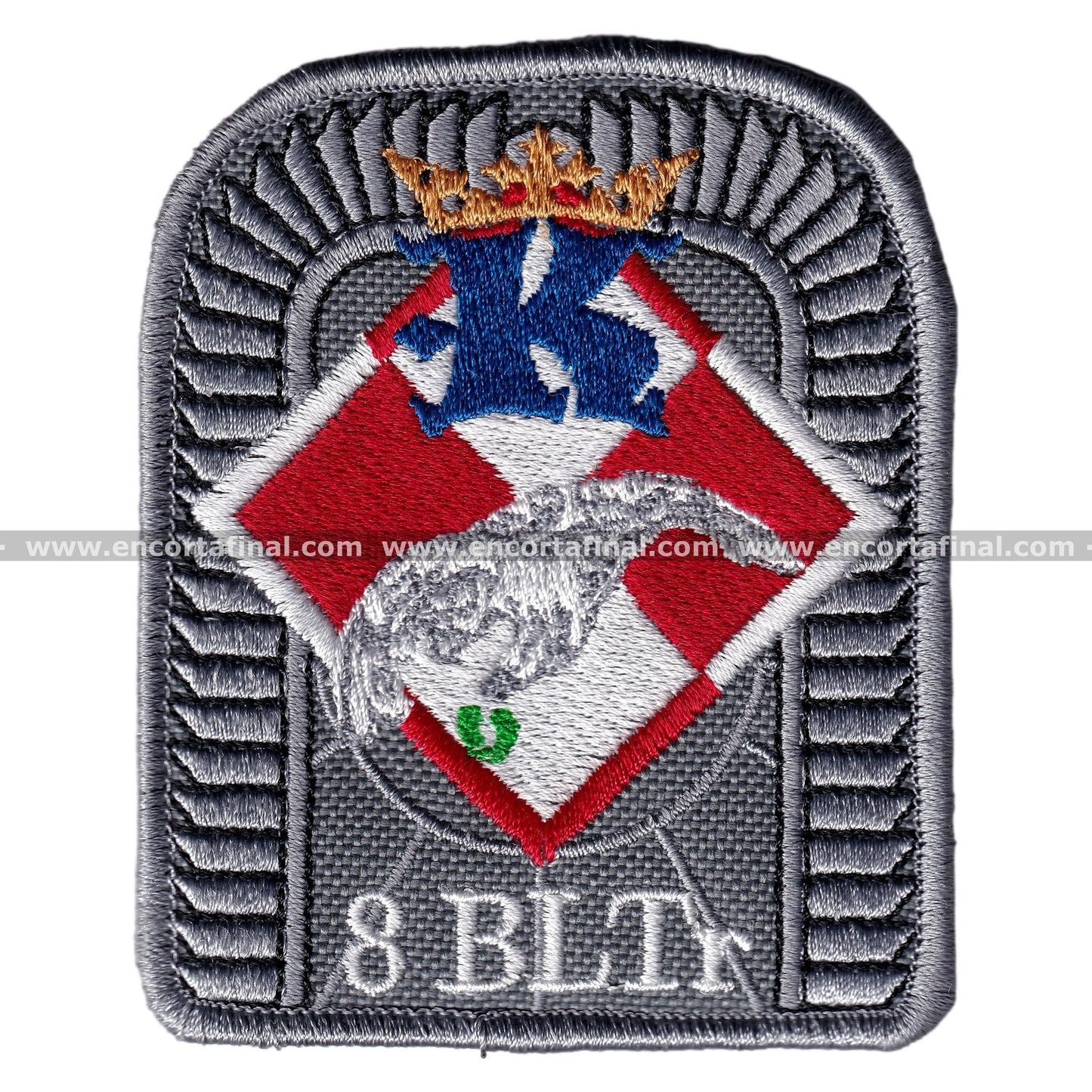 Polish Air Force Patch - 1st Tactical Squadron - 8BTLr - Mikoyan MiG-29