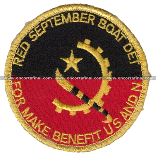 Red September Boat Det Patch