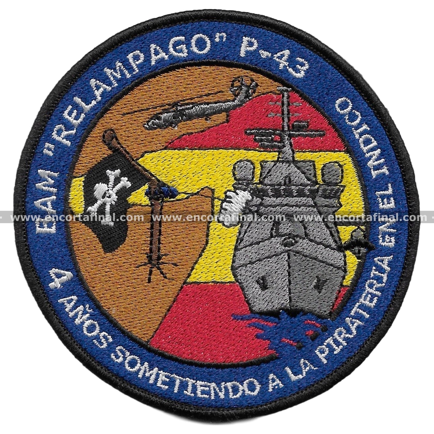 Parche Relámpago (P-43)