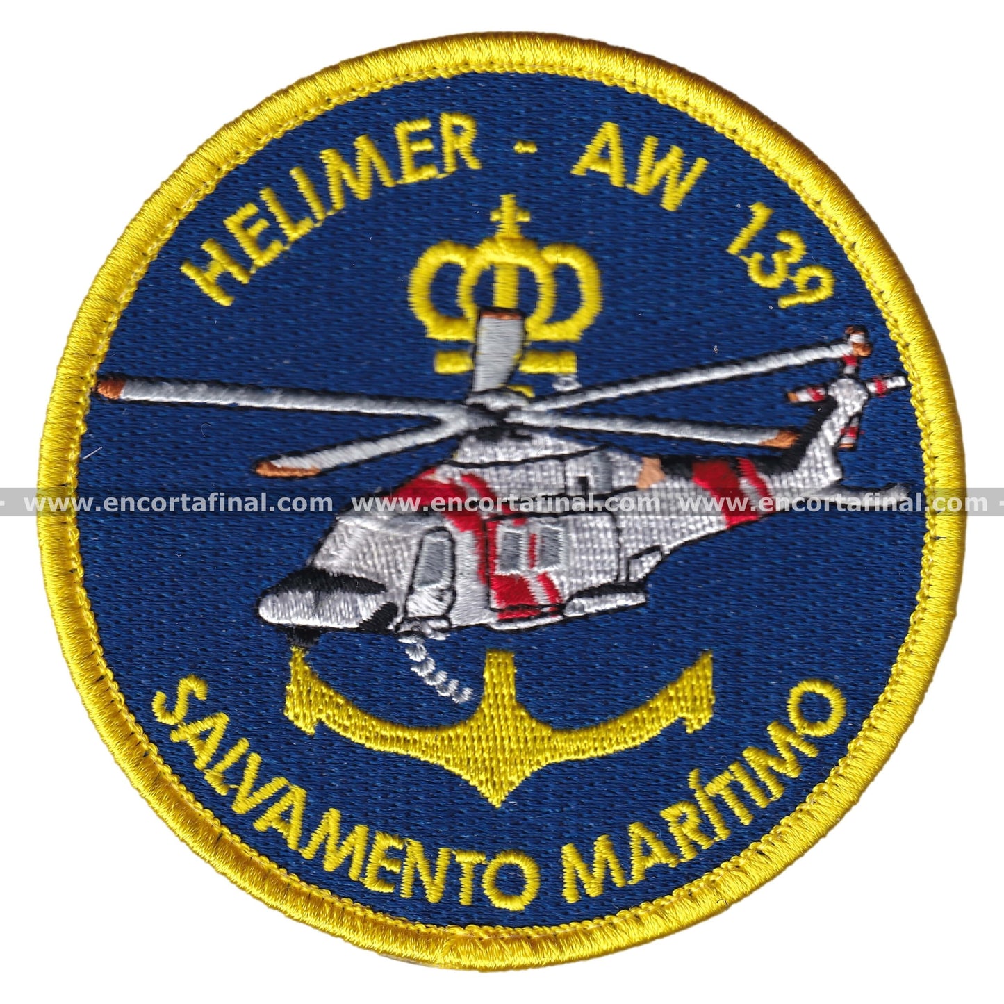 Maritime Rescue Patch - Leonardo AW139 - HELIMER - AW 139