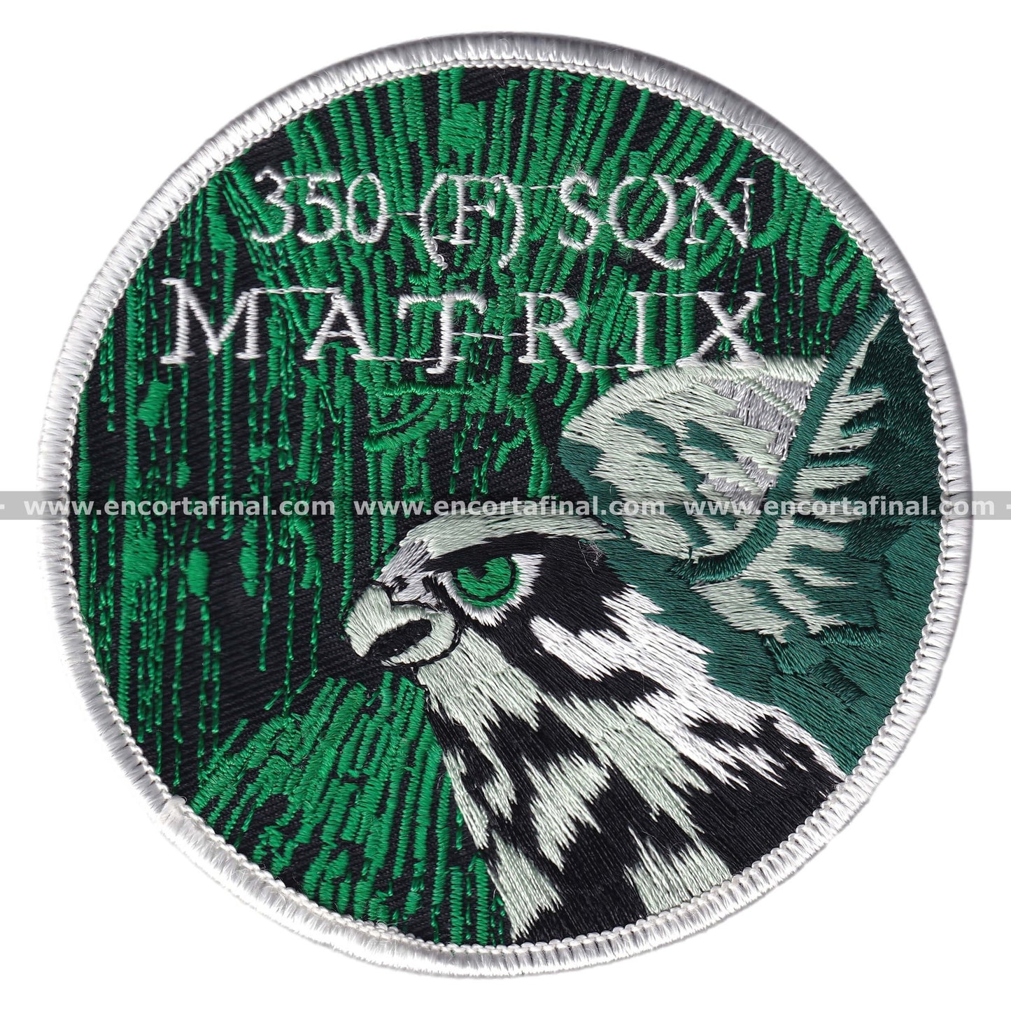 Parche Swirl Lockheed Martin F-16 Fighting Falcon - 350 (F) SQN - Matrix