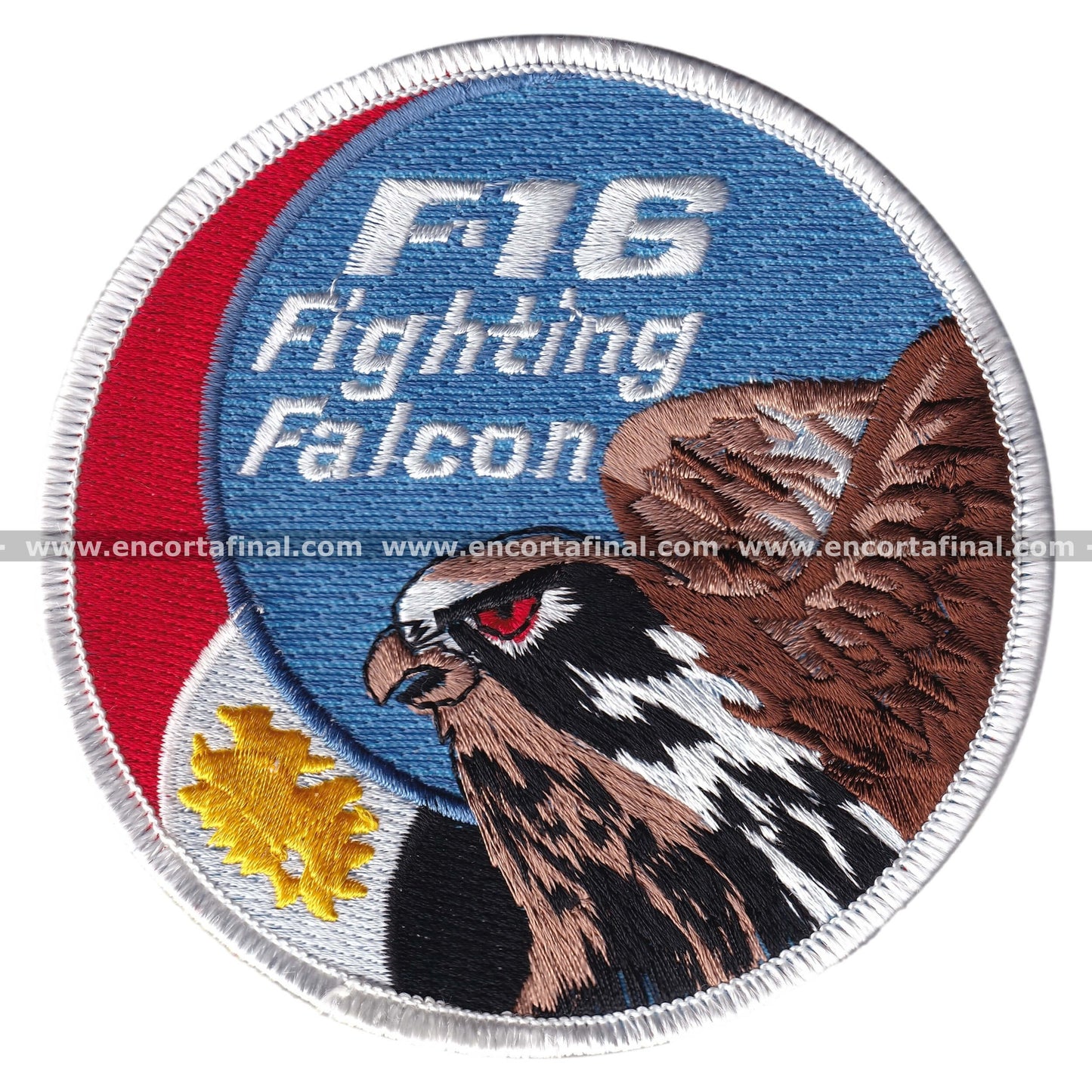 Swirl Lockheed Martin F-16 Fighting Falcon Patch - Egypt