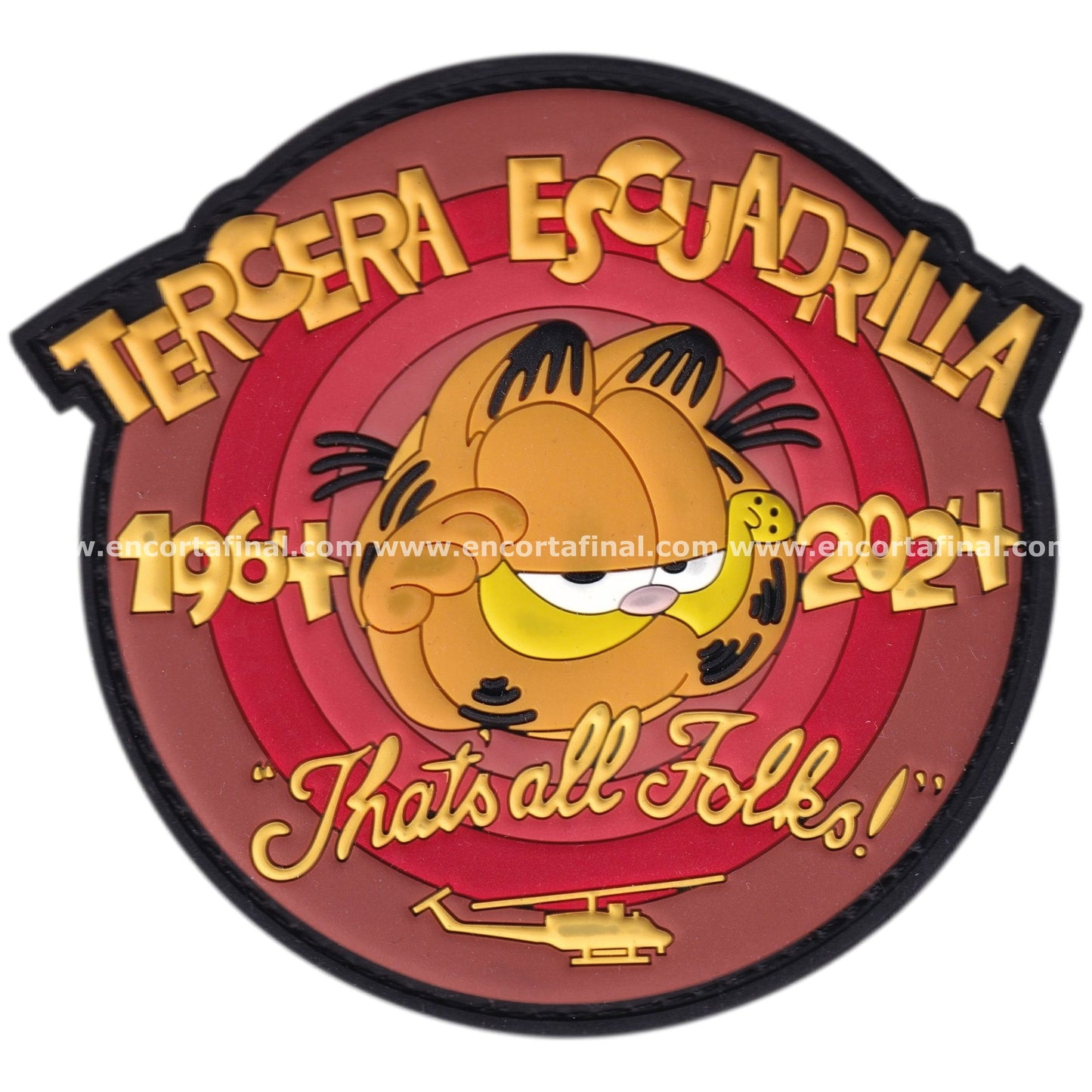 Parche Tercera Escuadrilla - 1964-2024 - Thats All Folks