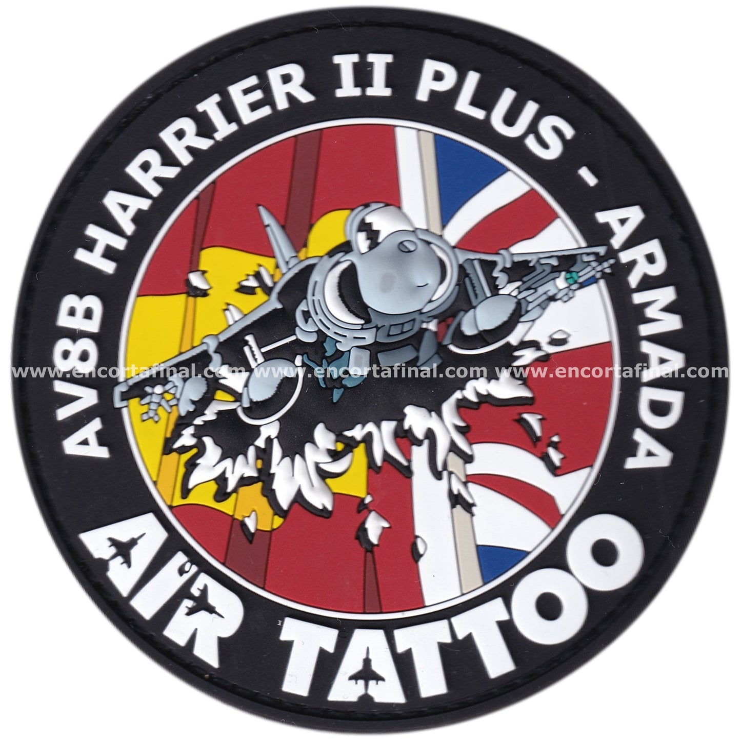 9th Squadron Patch - Royal International Air Tattoo (RIAT) 2024 - McDonnell Douglas AV-8B Harrier II