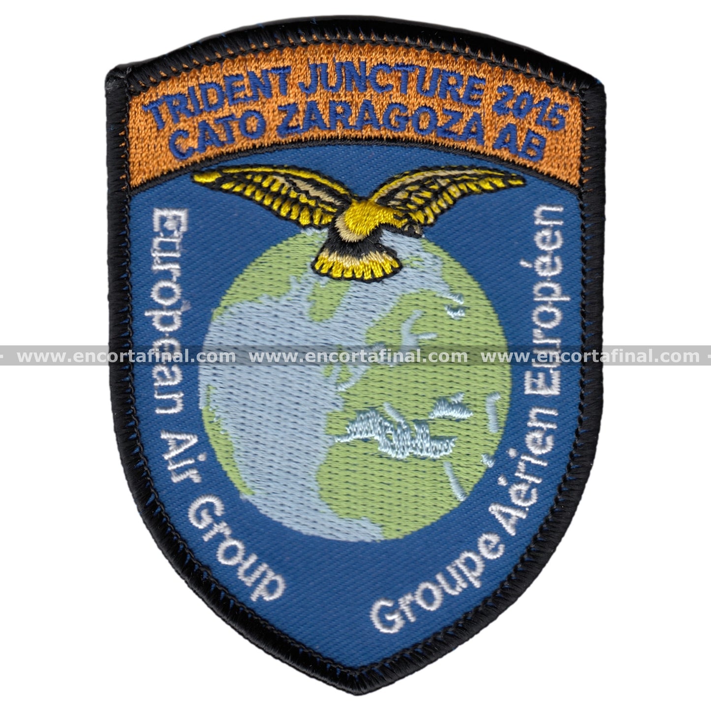 Trident Juncture 2015 Patch -Cato Zaragoza Ab-