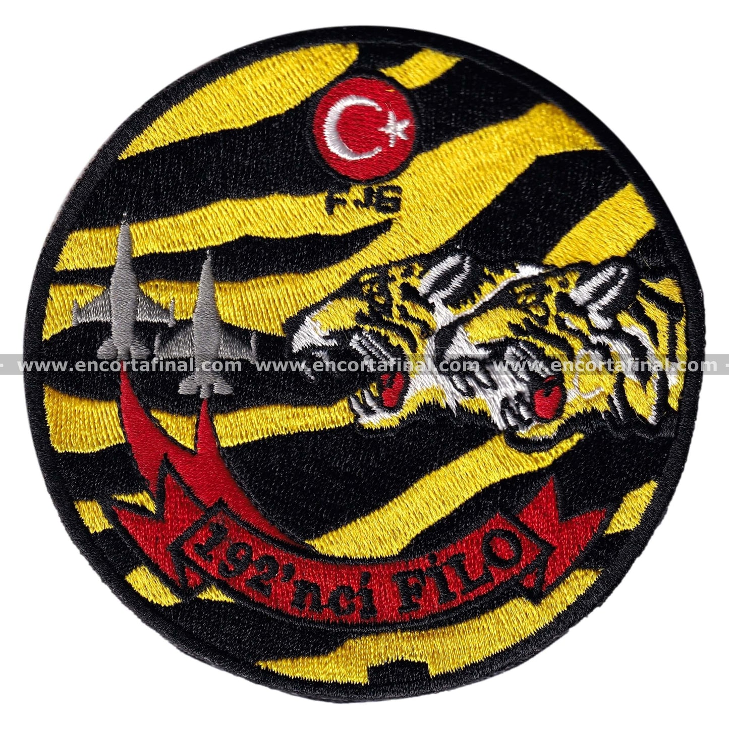 Parche Turkish Air Force - 192 Filo - Lockheed Martin F-16 Fighting Falcon