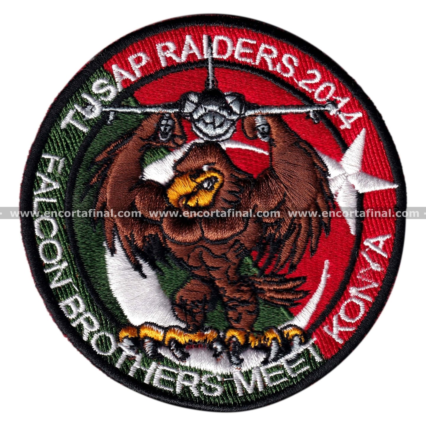 Turkish Air Force Patch - Tusap Raiders 2014 - Lockheed Martin F-16 Fighting Falcon