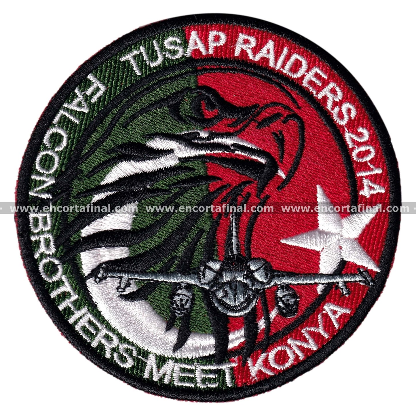 Parche Turkish Air Force - Tusap Raiders 2014 - Lockheed Martin F-16 Fighting Falcon