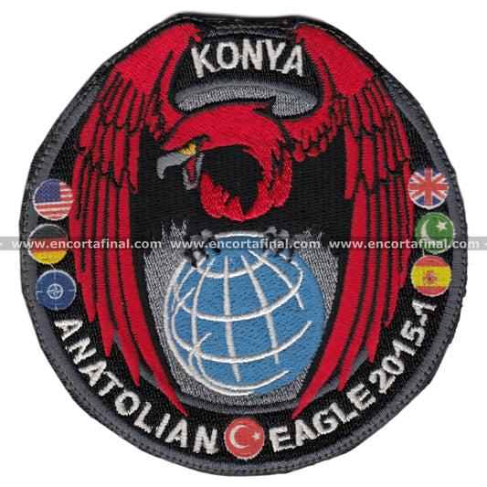 Parche Turkish Armed Forces Anatolian Eagle 2015-1 Konya