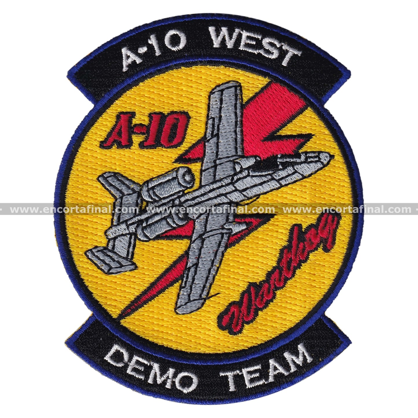 United States Air Force (USAF) Patch - Fairchild-Republic A-10 Thunderbolt II - Demo Team