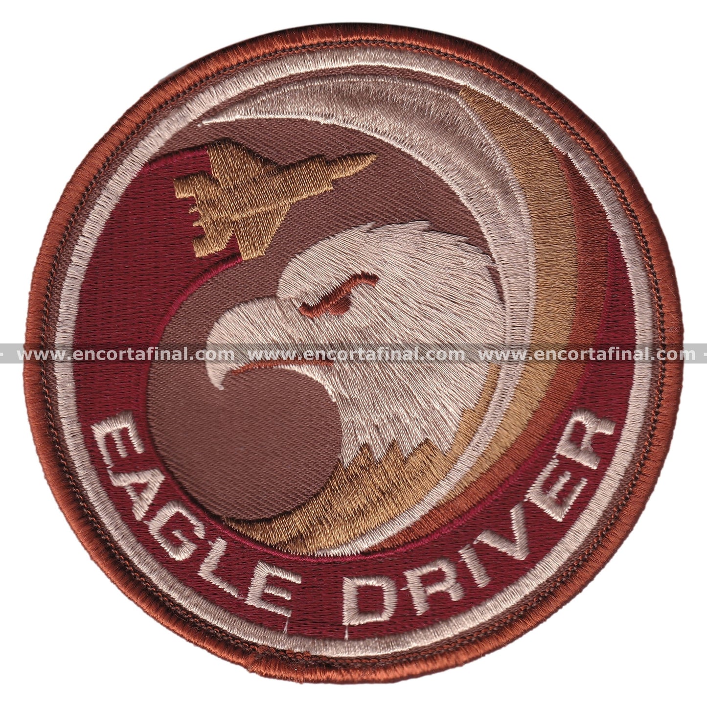 United States Air Force (USAF) Patch - McDonnell Douglas F-15 Eagle - Eagle Driver